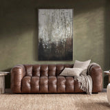 Halston Sofa, Chestnut Elite-Furniture - Sofas-High Fashion Home