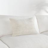 Halter Lumbar Pillow, Ivory-Accessories-High Fashion Home