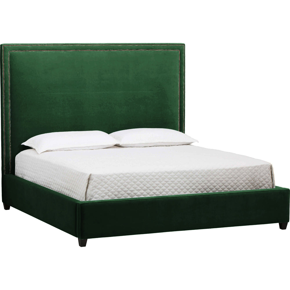 Hamilton Bed, Vance Emerald