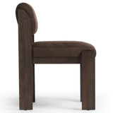 Hamlet Leather Dining Chair, Cottswald Cigar Nubuck, Set of 2