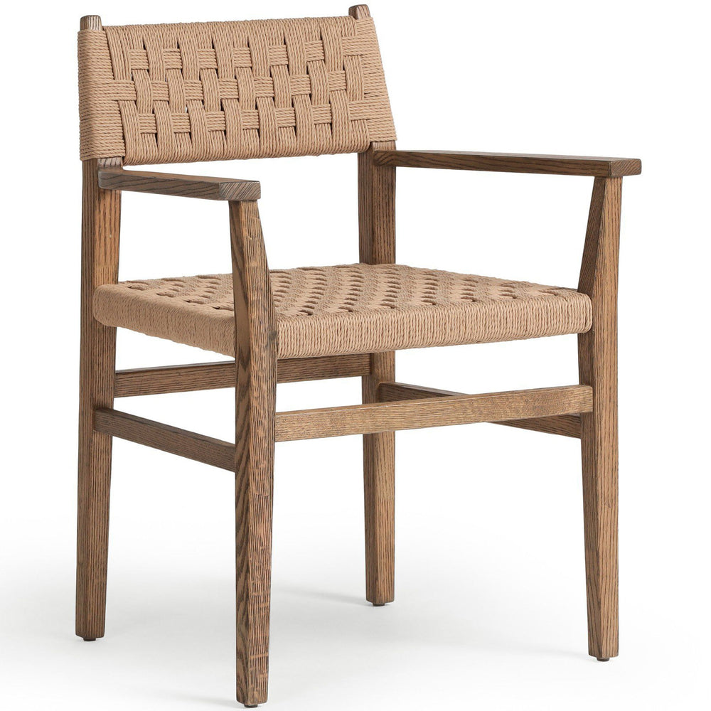 Hamlin Dining Chair, Double Twisted Paper Cord, Set of 2 by Four Hands-Furniture - Dining-High Fashion Home