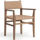 Hamlin Dining Chair, Double Twisted Paper Cord, Set of 2 by Four Hands-Furniture - Dining-High Fashion Home