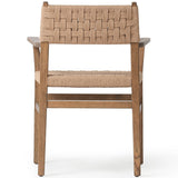 Hamlin Dining Chair, Double Twisted Paper Cord, Set of 2 by Four Hands-Furniture - Dining-High Fashion Home