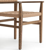 Hamlin Dining Chair, Double Twisted Paper Cord, Set of 2 by Four Hands-Furniture - Dining-High Fashion Home