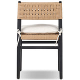 Hamlin Dining Chair, Dover Crescent/Distressed Black, Set of 2 by Four Hands