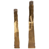 Hammered Decorative Rings, Gold, Set of 2-Accessories-High Fashion Home