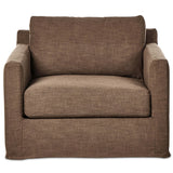 Hampton Slipcover Swivel Chair, Antwerp Cafe