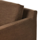 Hampton Slipcover Swivel Chair, Antwerp Cafe