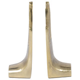 Hands Bookends, Gold, Set of 2