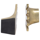 Hands Bookends, Gold, Set of 2