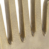 Hands Bookends, Gold, Set of 2