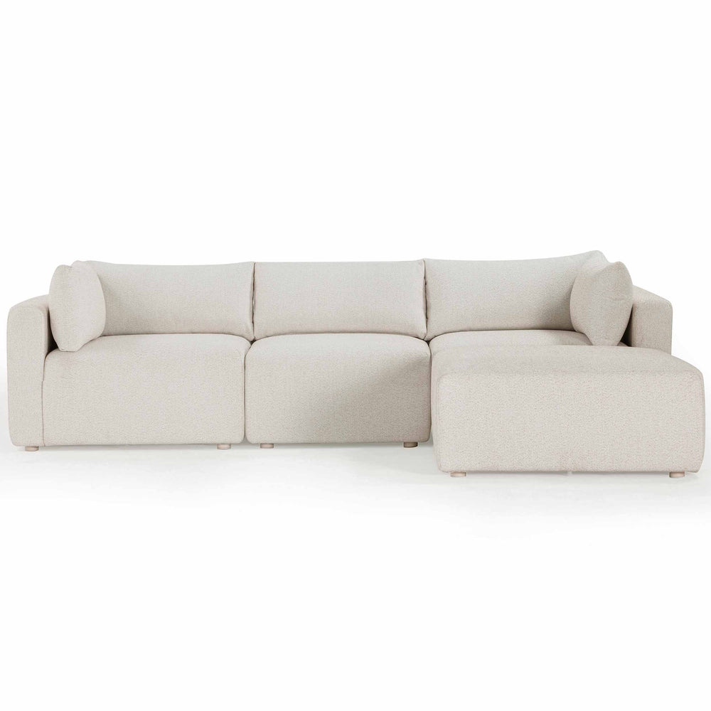 Hangover Outdoor Modular Sectional, Cream