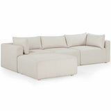 Hangover Outdoor Modular Sectional, Cream