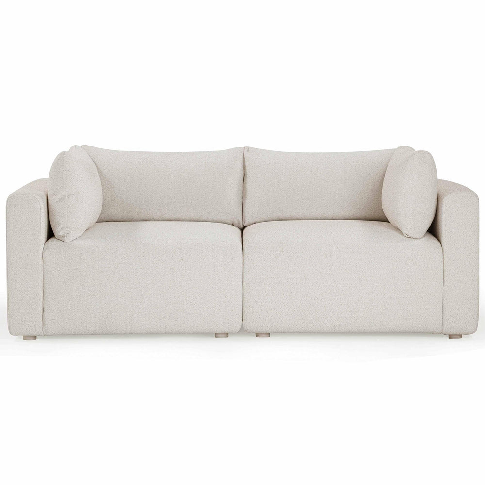 Hangover Outdoor Loveseat, Cream-Furniture - Sofas-High Fashion Home