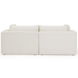 Hangover Outdoor Loveseat, Cream-Furniture - Sofas-High Fashion Home