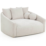 Hanim 54" Boucle Daybed, Cream