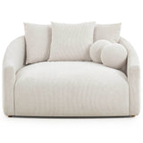 Hanim 54" Boucle Daybed, Cream