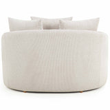 Hanim 54" Boucle Daybed, Cream