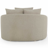 Hanim 54" Boucle Daybed, Warm Grey