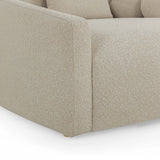 Hanim 54" Boucle Daybed, Warm Grey