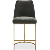 Hanni Counter Stool, Charcoal-Furniture - Dining-High Fashion Home