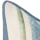 Harbor Stripe Lumbar Pillow, Ivory Multi