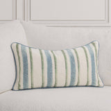 Harbor Stripe Lumbar Pillow, Ivory Multi