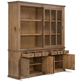 Harding Cabinet, Weathered Oak by Amber Lewis x Four Hands-Furniture - Storage-High Fashion Home
