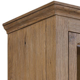 Harding Cabinet, Weathered Oak by Amber Lewis x Four Hands-Furniture - Storage-High Fashion Home
