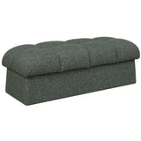 Harlem Bench, Moss Green/Lake Blue