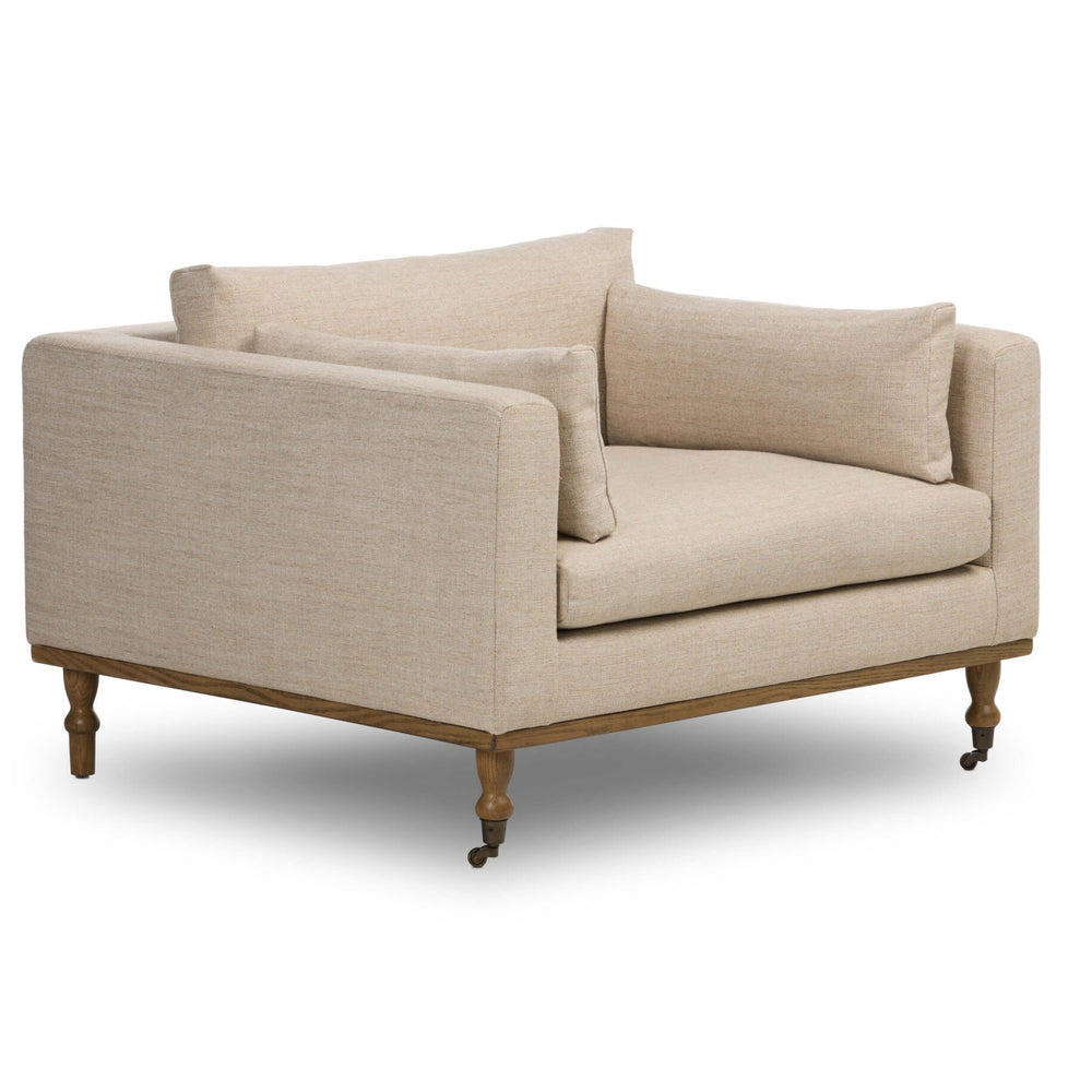Harlin Chair, Alcala Wheat by Four Hands-Furniture - Chair-High Fashion Home