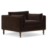 Harlin Chair, Surrey Cocoa by Four Hands-Furniture - Chair-High Fashion Home