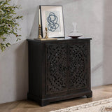 Harmony 2 Door Sideboard, Harvest Walnut-Furniture - Storage-High Fashion Home