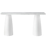 Harmony Console Table, Milky Mushroom-Furniture - Accent Tables-High Fashion Home