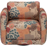 Harper Swivel Chair, Escapade Apricot