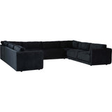 Harper U-Shaped Sectional, Mori Navy