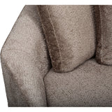 Harriet Chaise w/Storage Ottoman, Utopia Taupe