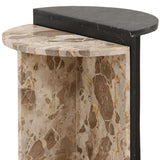 Harrington Nesting Table, Black/Cream, Set of 2