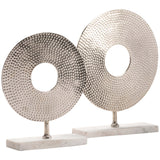Harris Sculpture, Silver, Set of 2-Accessories-High Fashion Home