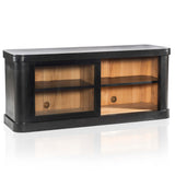 Harrod Media Console, Natural Beechwood-Furniture - Storage-High Fashion Home