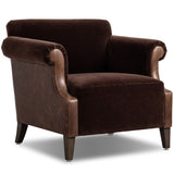 Harvey Chair, Monte Chocolate by Four Hands-Furniture - Chairs-High Fashion Home