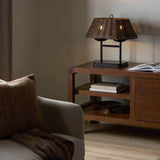 Harwick Table Lamp, Jet Black by Four Hands