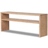 Hathaway Console Table, Toasted Ash by Amber Lewis x Four Hands-Furniture - Accent Tables-High Fashion Home
