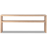 Hathaway Console Table, Toasted Ash by Amber Lewis x Four Hands-Furniture - Accent Tables-High Fashion Home