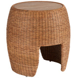 Havasu End Table, Natural-Furniture - Accent Tables-High Fashion Home