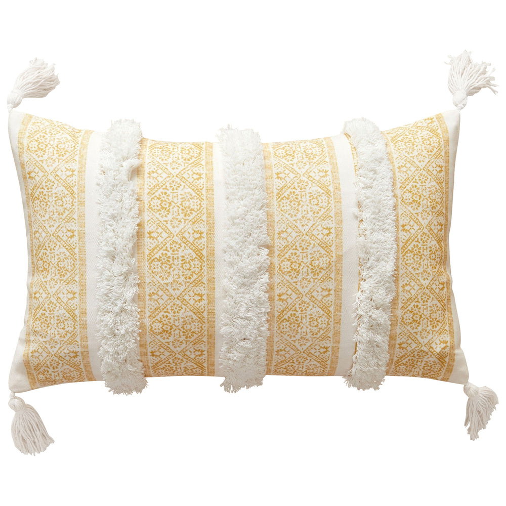 Haven Lumbar Pillow, Yellow