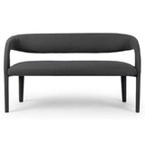 Hawkins Dining Bench, Boucle Charcoal-Furniture - Dining-High Fashion Home