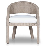 Hawkins Outdoor Dining Chair, Vintage White