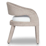 Hawkins Outdoor Dining Chair, Vintage White