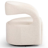 Hawkins Swivel Chair, Omari Natural-Furniture - Chairs-High Fashion Home